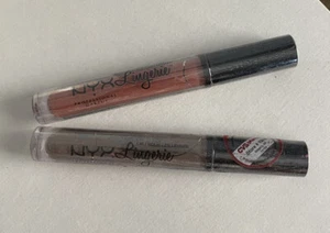 Lot Of 2-NYX LINGERIE LIQUID LIPSTICK LIPLI17 & Lipli 13 Sealed - Picture 1 of 5