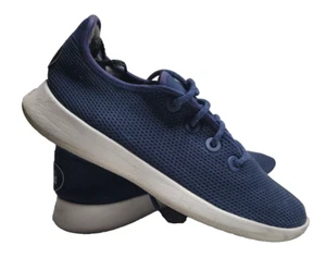 Scarpe Allbirds TR Tree Runners Uomo 12 Blu Navy Bianco Running Stringate Sneaker - Foto 1 di 7