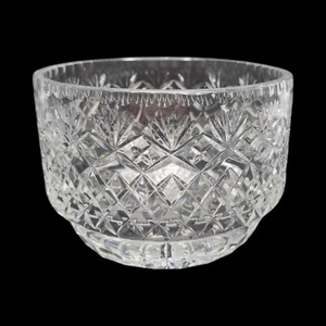 Vintage Waterford Cut Crystal Glass Bowl Fruit Dessert Bowl - Picture 1 of 8