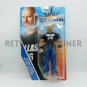 WWF WWE Mattel - Elite Wrestlemania Basic - Stone Cold Steve Austin MISB MOC NEW - Picture 1 of 1