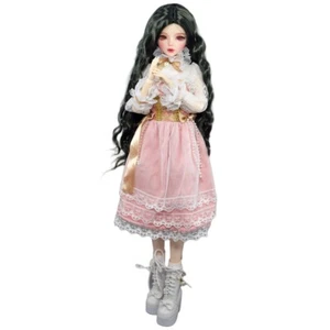 1/3 BJD Doll Toy 22 inch Female Doll Dress Shoes Wigs Face Makeup All Finished - Picture 1 of 19