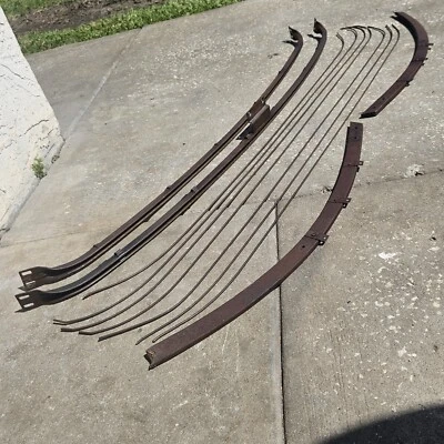 Arcos de techo Oldsmobile F-37 1937 OEM con soportes de montaje y herrajes Foto 1 de 4