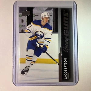 2021-22 Upper Deck Young Guns Jacob Bryson Rookie Buffalo Sabres #248 - Picture 1 of 2