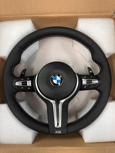 BMW Steering Wheel F30 F32 F22 F15 F16 M3 M4 M2 M SPORT X1 X5 X6 + Airbag - Picture 1 of 9