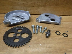 VINTAGE 1971 71 HONDA SL100 SL 100 OEM ENGINE MOTOR OIL PUMP ASSEMBLY GEAR - Picture 1 of 9