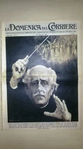 La Domenica del Corriere 27 gennaio 1957 Toscanini - Enzo Tortora - Mozart - Picture 1 of 1