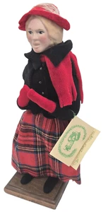 15 Zoll große 1987 Christi Charakter Puppen # 2547 Lady Caroler Motiv mit Etikett - Bild 1 von 16