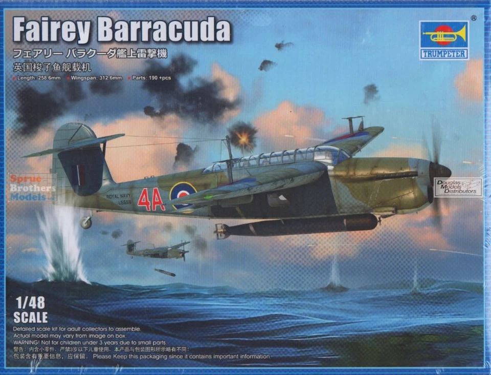 TRP05825 1 48 Trumpeter Fairey Barracuda