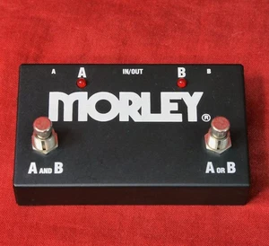 Morley ABY Selector Combiner A/B Footswitch Pedal    Very Nice - Picture 1 of 4