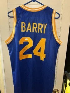 Rick Barry Golden State Warriors Signed Autographed Jersey with JSA COA - Picture 1 of 4