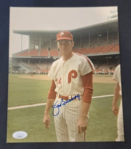 JIM BUNNING Signed 8x10 Photo-HOF-PHILADELPHIA PHILLIES-DETROIT TIGERS-JSA - Picture 1 of 4