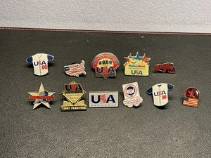 Lotto di 11 spille da baseball Team USA difficili da trovare - Foto 1 di 4