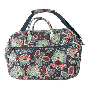 Vera Bradley Nomadic Floral Traveler Weekender Bag Large Luggage Suitcase - Picture 1 of 7