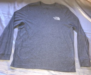 The North Face Shirt Long Sleeve Gray Lightweight Womens Size L - Picture 1 of 8