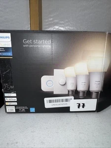 Philips Hue Smart Light Starter Kit - Includes (1) Bridge, (1) Smart Button - Picture 1 of 7