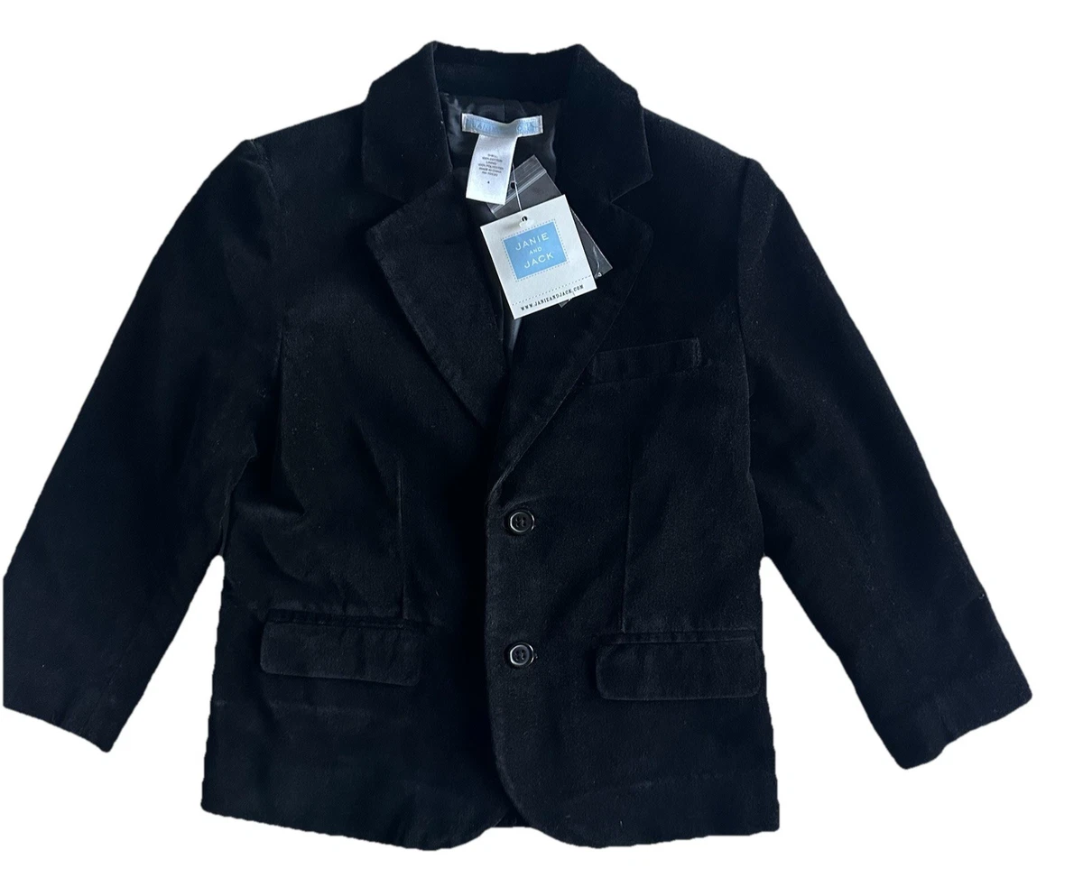 ORBITRAY Velvet Page Boy Blazer - Kids Wedding Tuxedo Jacket