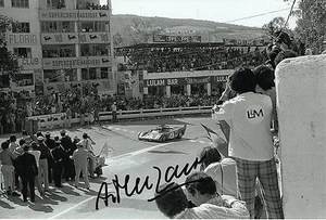 Formula 1 Driver Arturo Merzario Hand Sigend Photo 7 - Picture 1 of 1