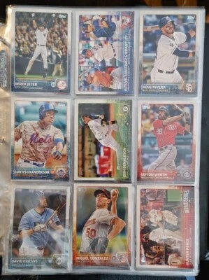 2015 Topps base cards 1-250 Pick from drop down list - Image 1 of 4