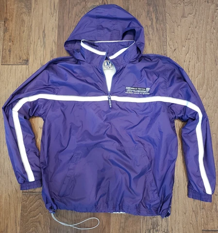 K-State KSU Large 2002 Vintage Colbert Hills Golf Windbreaker Jacket (perfect!) Cover