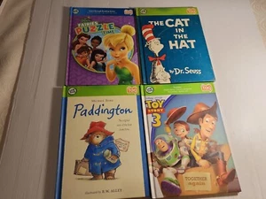 Leapfrog, Bundle 3 x Books, Paddington, Toy Story 3, Cat In The Hat (HB) GT14A - Picture 1 of 13