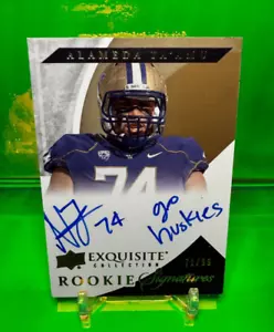 #71/99 2012 AUTO RC Alameda Ta'AMU GO HUSKIES inscripciones exquisitos HUSKIES - Imagen 1 de 1