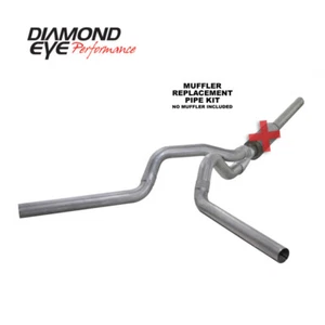 Diamond Eye KIT Fits 4in CB MFLR RPLCMENT PIPE DUAL AL: 2004.5-2007.5 DODGE - Picture 1 of 7