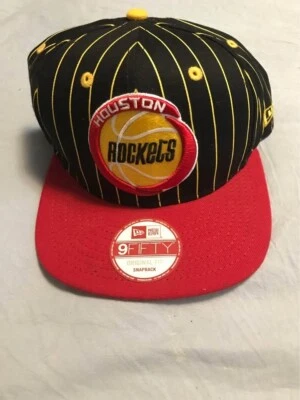 Gorra James Harden a rayas New Era de los Houston Rockets Foto 1 de 3