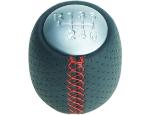 Levier de Vitesses Changement 6 Rayon Cuir Couture Rouge P. F. Alfa Romeo 159 - Foto 1 di 4