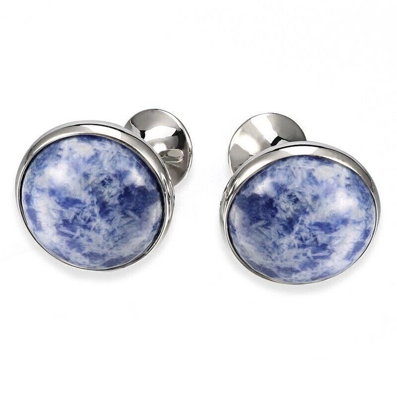 Moda Hombres Gemelos 1 Par de Camisa Traje Gemelos Joyería Estrás M82 Foto 1 de 1