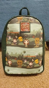 Loungefly Funko Pop! Star Wars Mini Backpack Endor Forest Disney Ewoks Chewbacca - Picture 1 of 8