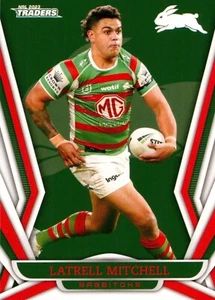 Tarjeta 2023 South Sydney Rabbitohs NRL Traders LATRELL MITCHELL - Imagen 1 de 3