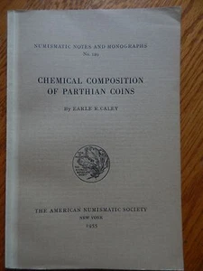ANS Notes and Monographs #129: Chemical Composition of Parthian Coins - Picture 1 of 2