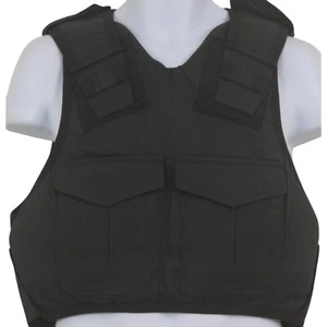 Global Armour Stab Vest Ballistic Body Armour Cover Overt Police Black Female - Picture 1 of 3