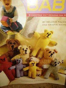 Leisure Arts IT'S PLAYTIME, BABY knitting pattern book knit amigurumi patterns - Picture 1 of 7