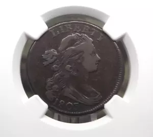 1803 Draped BUST Large Cent 1c NGC VF20 BN #002 Very Fine ECC&C, Inc. - Picture 1 of 5