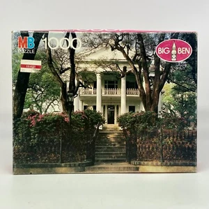 Vintage 1982 MB Big Ben Natchez Mississippi 1000 Piece Jigsaw Puzzle New Sealed - Picture 1 of 4