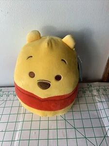 Squishmallow Winnie The Pooh Official Kellytoy Plush 8" Disney Exclusive NWT - Picture 1 of 7