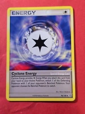 2008 Pokemon Diamond and Pearl Stormfront #94 Cyclone Energy, UC, NF/H, cd11 - Image 1 of 3