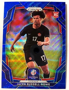 Jacen Russell-Rowe 2024 Panini Prizm Copa America Blue Wave /199 Canada #175 RC - Picture 1 of 2