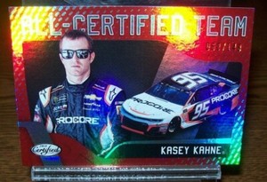 KASEY KAHNE #ACT16 2018 PANINI CERTIFIED RACING ALL-CERTIFIED TEAM 060/149 MADE