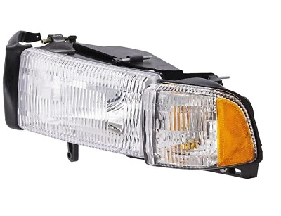 Conjunto de lente de lámpara de faro izquierdo 94-02 Dodge 1500 3500 CH2502101 336-1104L-CSU Foto 1 de 4