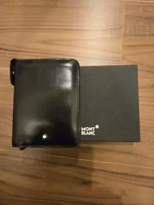 Montblanc Organizer Notizbuch Hülle Mini 5 Leder schwarz mit Box gebraucht - Bild 1 von 6