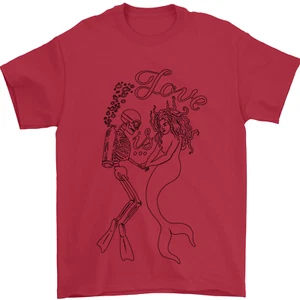 Amor Es Buceo Camiseta Divertida Para Hombre 100% Algodón - Imagen 1 de 101