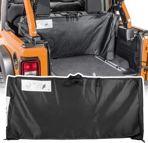 68358392AC 2018-2024 JEEP WRANGLER JL NEGRO TECHO BLANDO VENTANA Bolsa de almacenamiento - Imagen 1 de 7