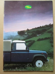 .Land Rover ninety and One ten  brochure LR410 1986..4 x 4 brochure. - Picture 1 of 5