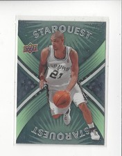 2008-09 Upper Deck First Edition Starquest Green #SQ8 Tim Duncan Spurs