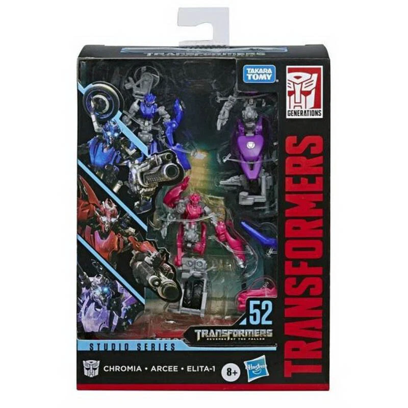 Transformers Chromia Arcee Elita-1 Studio SS52 Set Of 3 Figure Hasbro Official - Image 1 of 4