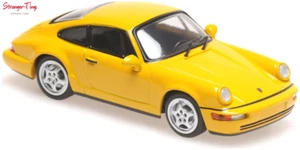 MiniChamps Porsche 911 Carrera 1992 - amarillo escala 1:43 - Imagen 1 de 1