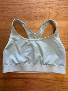 Victoria's Secret Sport Soft Blue Solid MEDIUM DD The Player Sport Bra VS - Picture 1 of 2