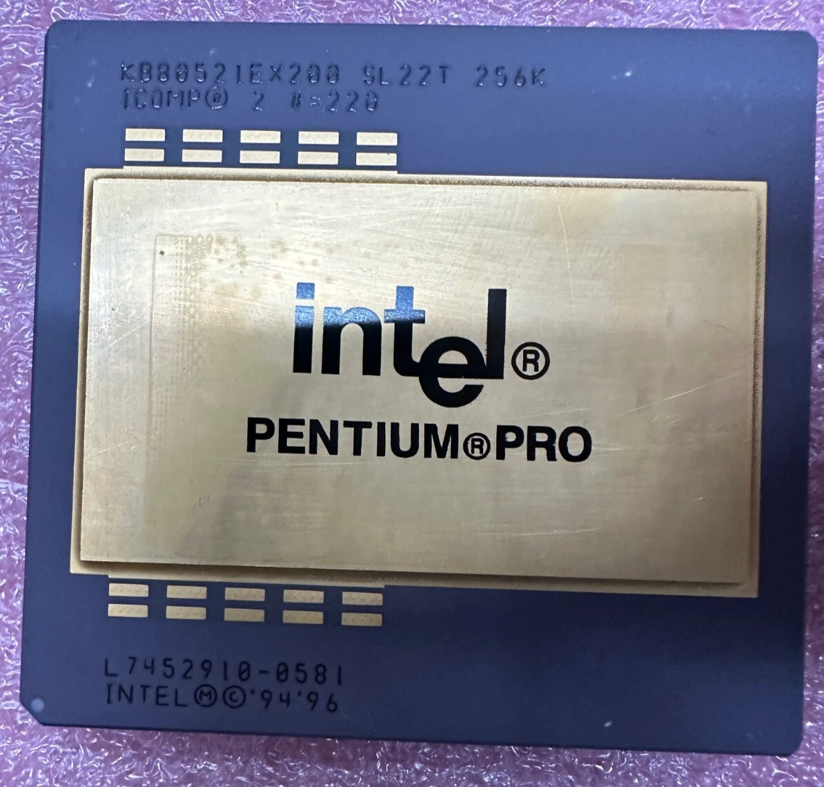 Intel Pentium Pro プロセッサー　3個セット Intel Pentium Pro プロセッサー 3個セット Amazon | INTEL - INTEL